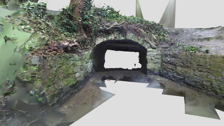 Ward_River_Valley_Small Bridge 3D Model