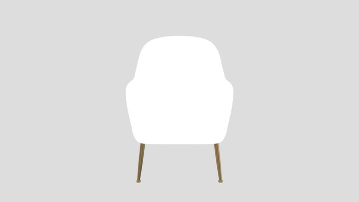 Velvet Upholstered Accent Chair