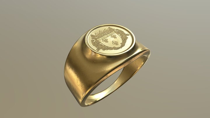 De Levinte's Ring 3D Model