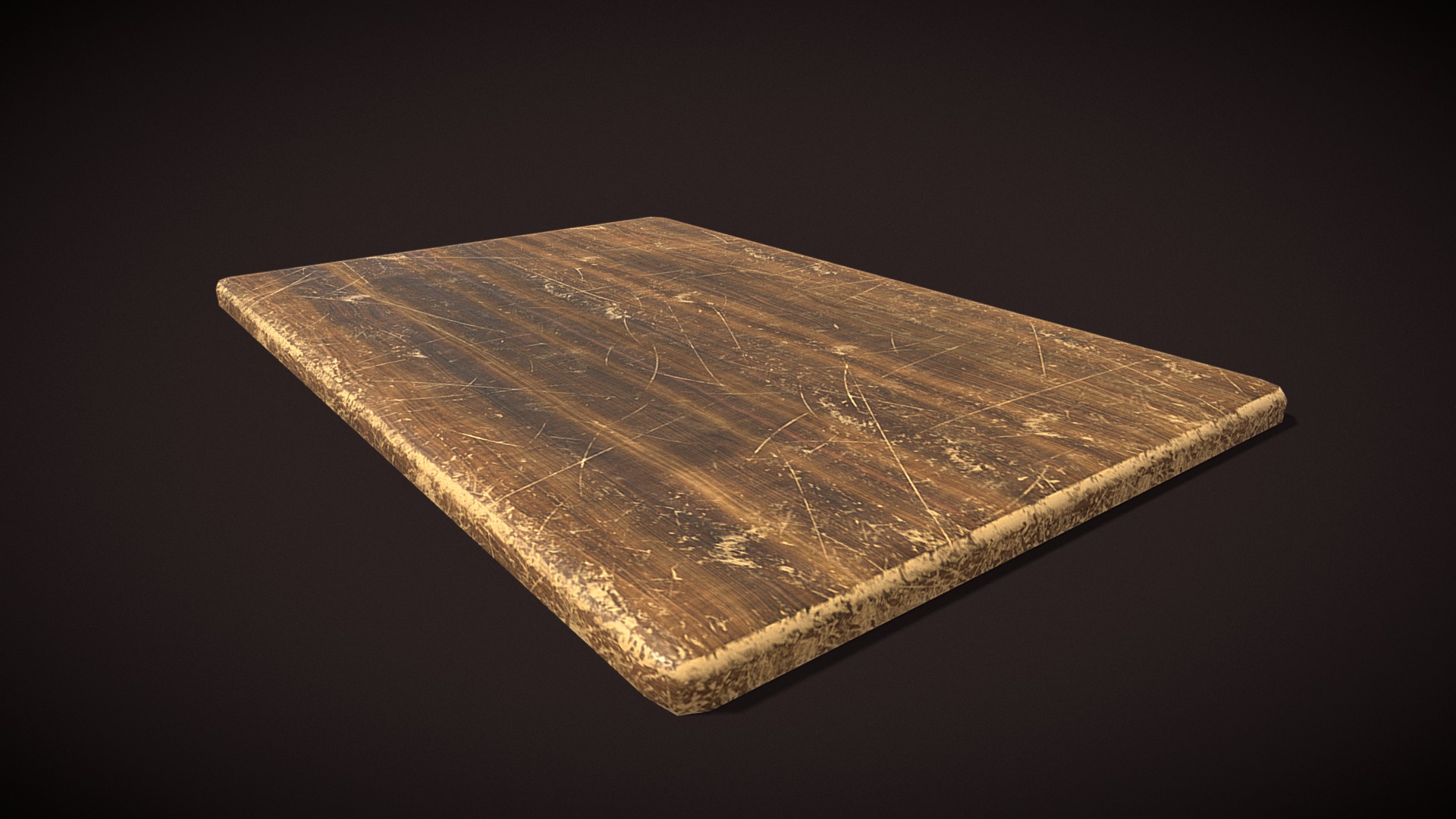 3D model Cutting Board - This is a 3D model of the Cutting Board. The 3D model is about a close-up of a book.