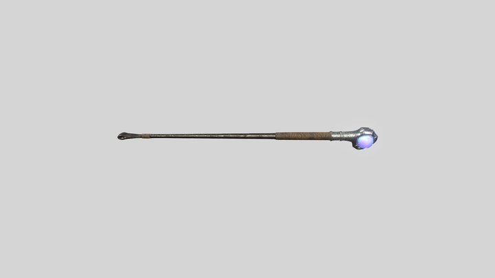 Jareth the Goblin King Scepter 3D Model