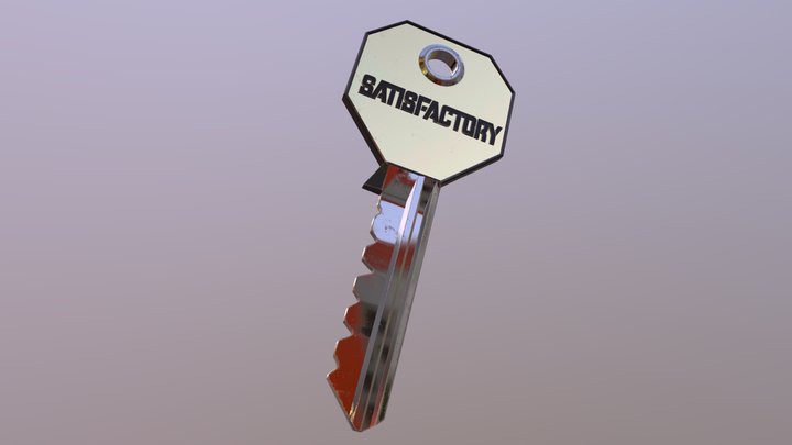 The Satisfactory Alpha Key 3D Model