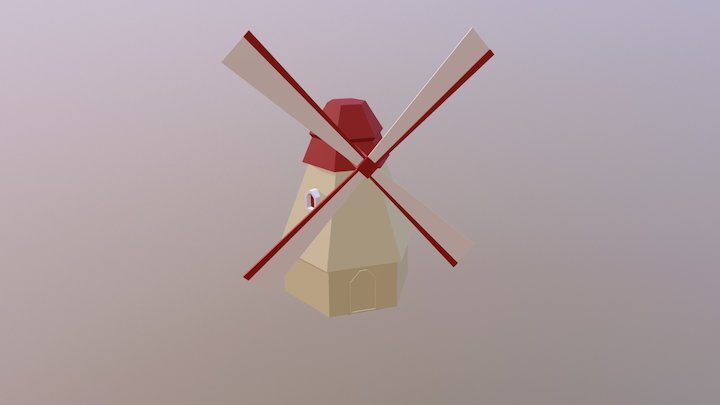 windmill 3D Model