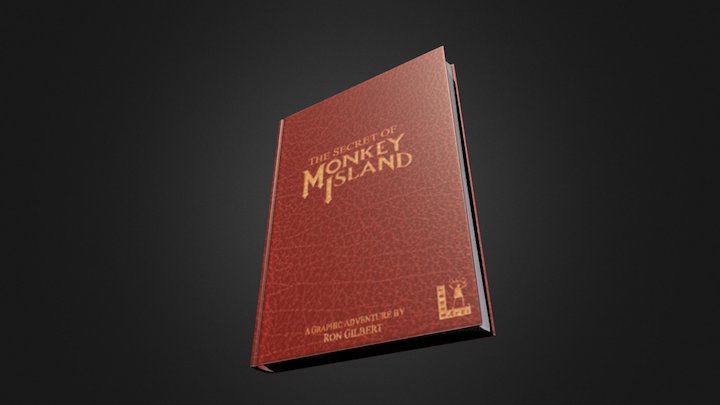 Book 3D Model