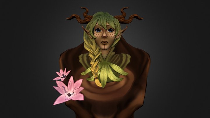 Dryad 3D Model
