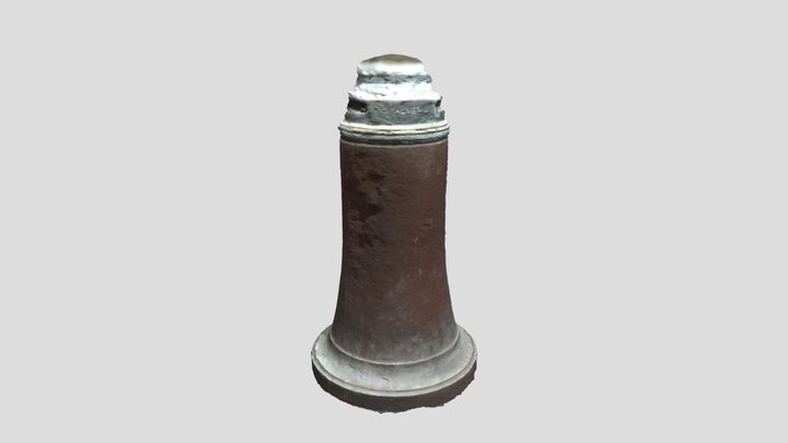 ไฟแช็ครูปท่อประปา 3D Model