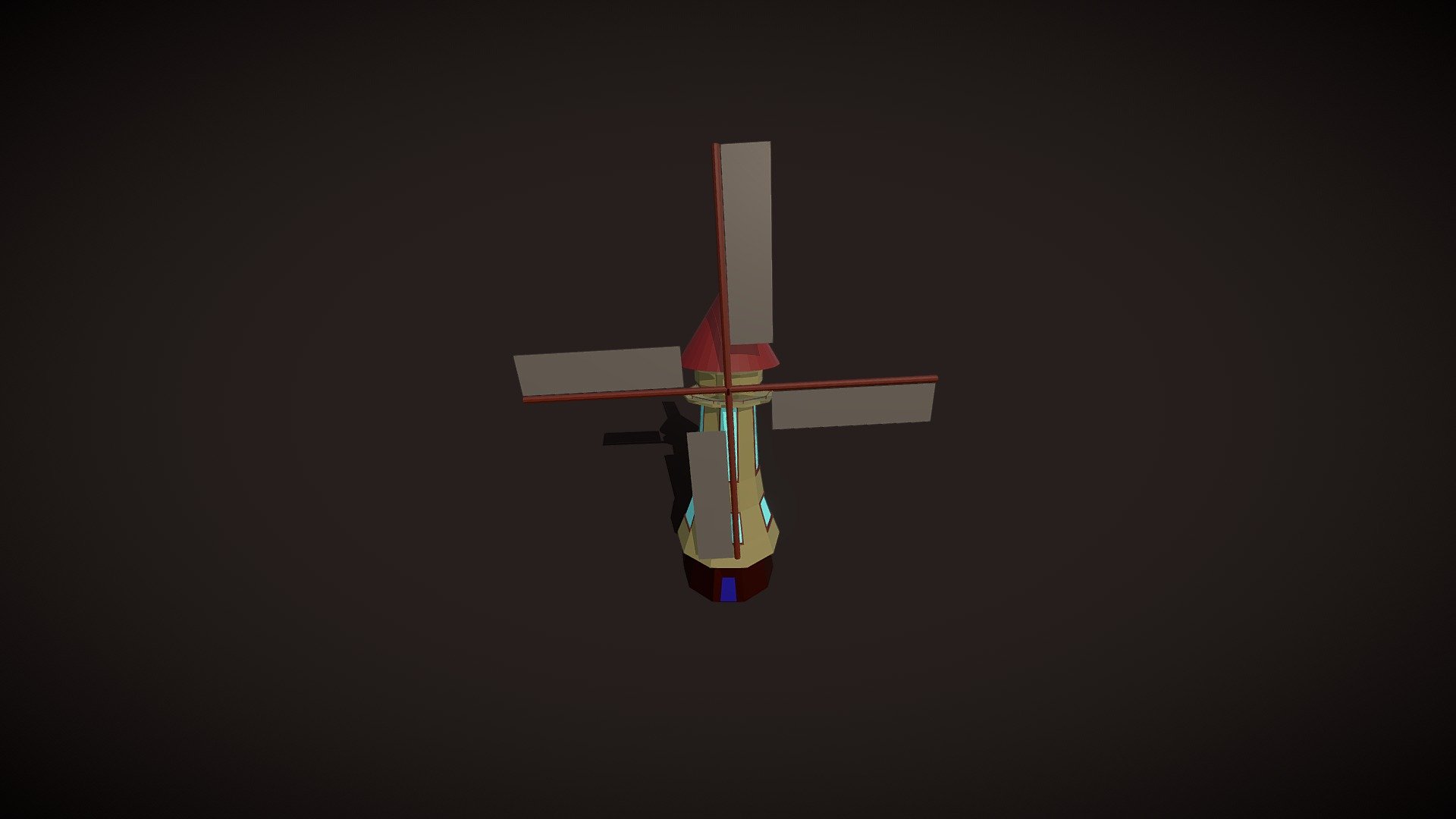 Windmill Simple Design - 3D model by Raíssa (@raissa1400) [560d935 ...