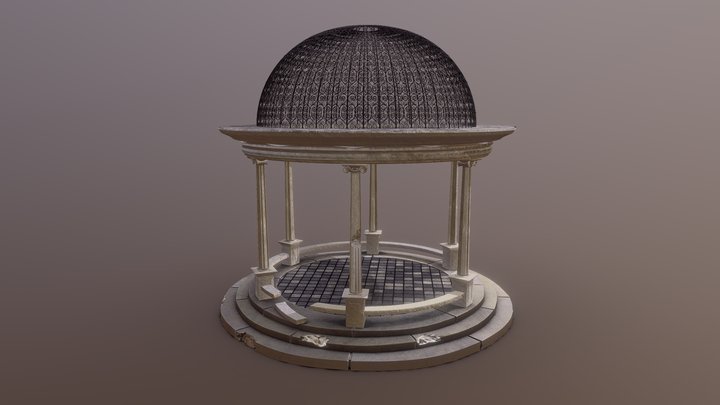 Gazebo (Sketchfab export) 3D Model