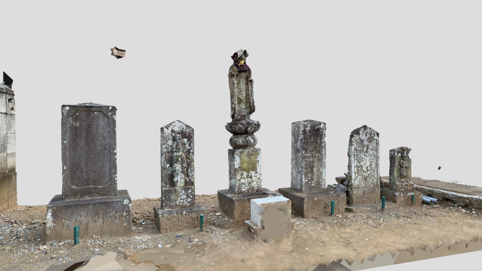Jizo and Stone monuments