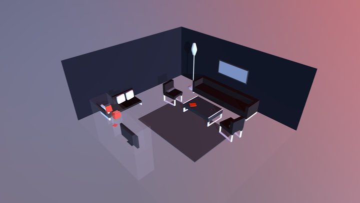 Makana Wrightington Ax130 Project2 Room Nice 3D Model