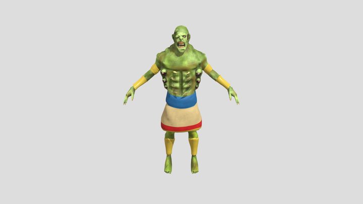 zombie 3D Model