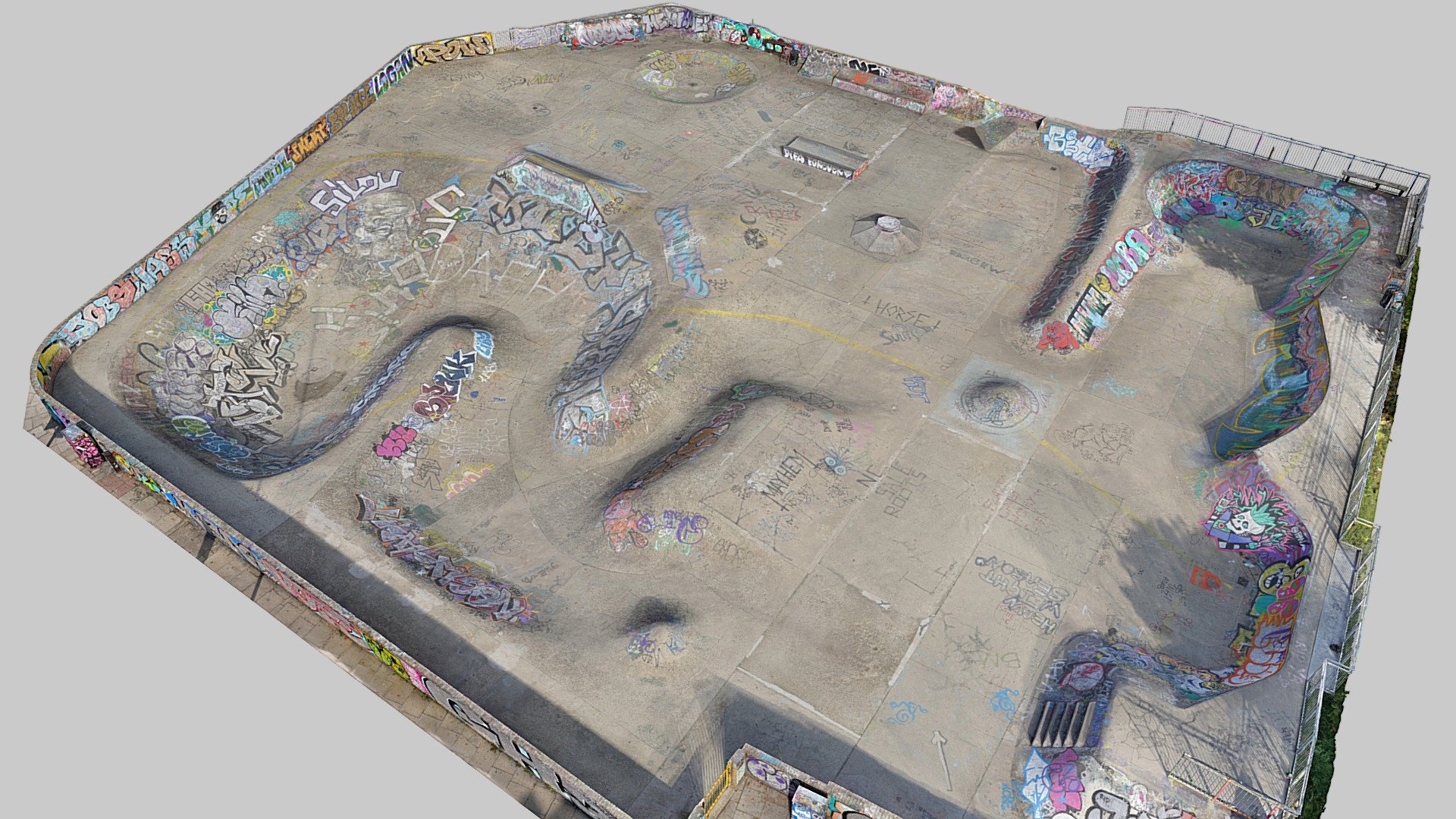 Stockwell Skatepark 16k - Buy Royalty Free 3D model by artfletch ...