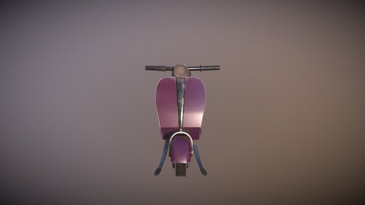 Hover Bike 3D Model