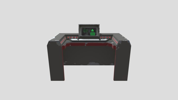 Hudson Computer 3D Model