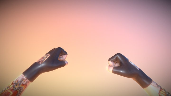 Fists 3D Model