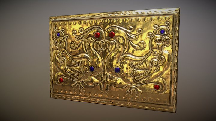 Sinhala_Traditional_Buckle 3D Model