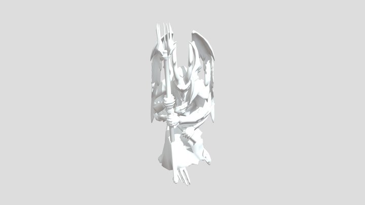 Estata De Culto 3D Model