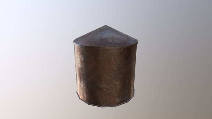 Water Tower 3D Model