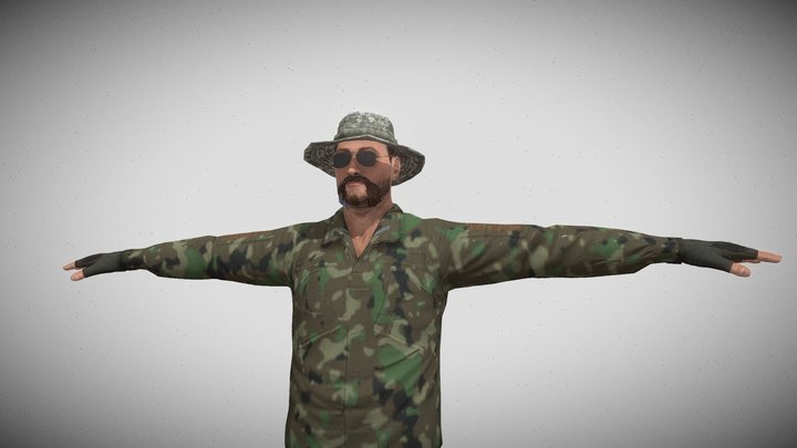 Captain Price – Kostenloses 3D-Modell STL