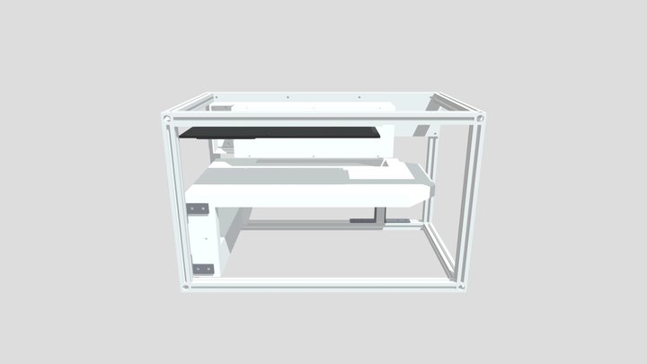 Oculink eGPU 3D Model
