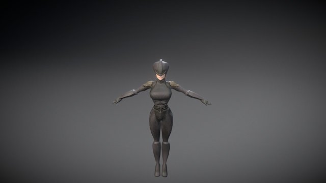Herogirl1 3D Model
