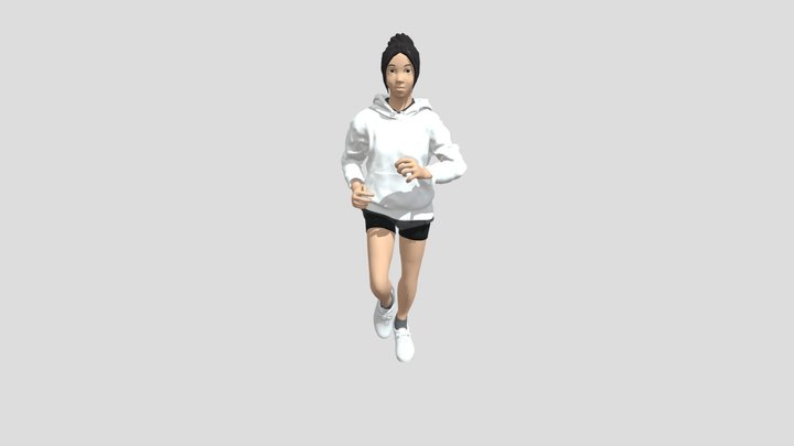 Gam Treadmill Running 3D Model