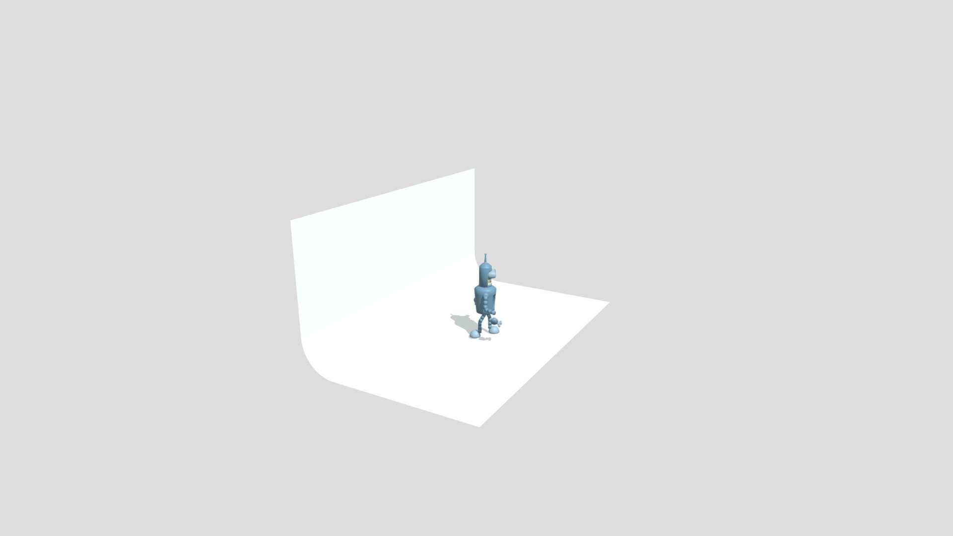Bender walking animation test1