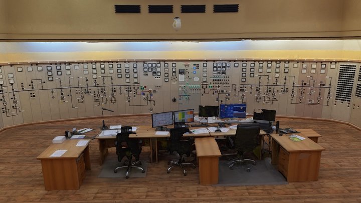 Nastawnia elektryczna główna (E2) 3D Model