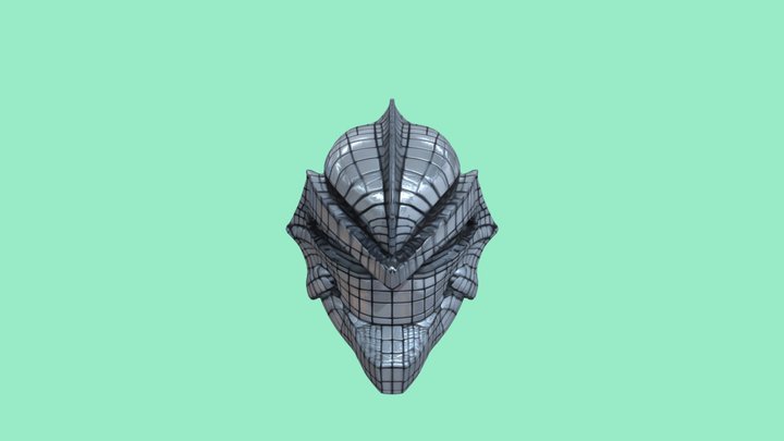 Robotic Face 3D Model