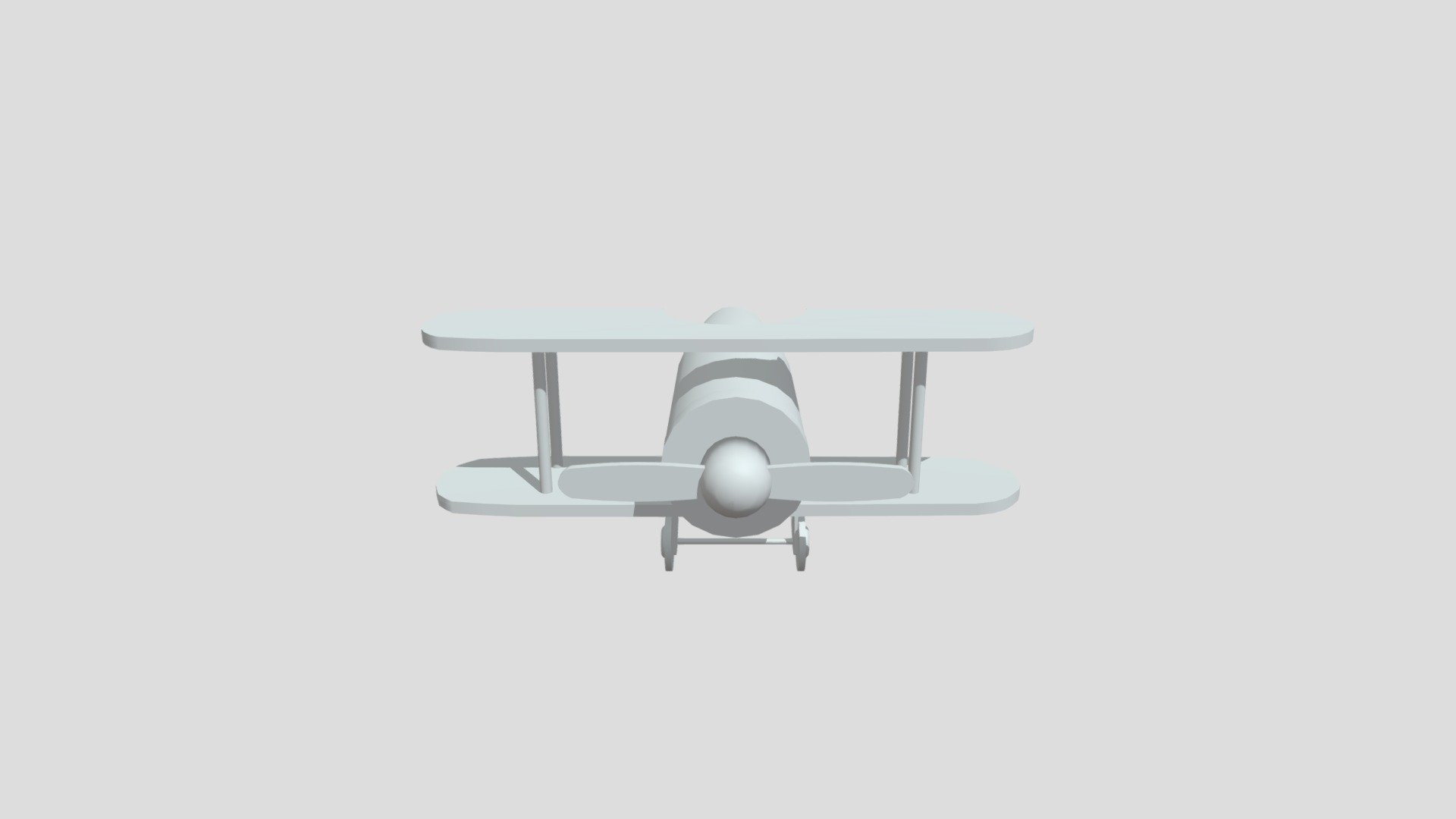 Wooden Toy Airplane