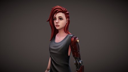 Girl 3D Model