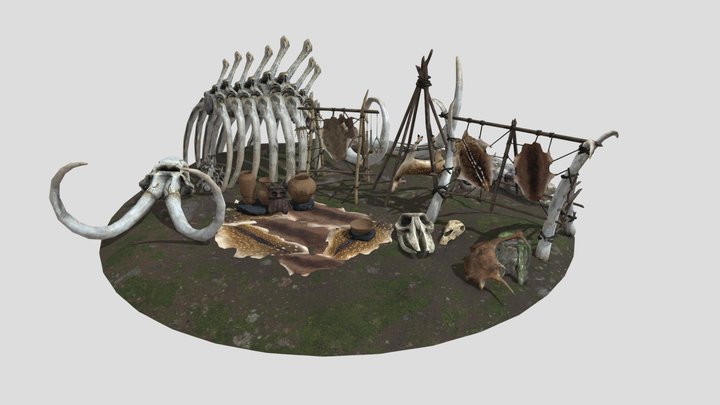 Neolithic Prop Study 3D Model