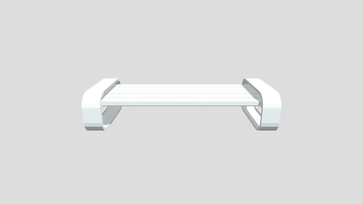 Roof_ Bench 3D Model