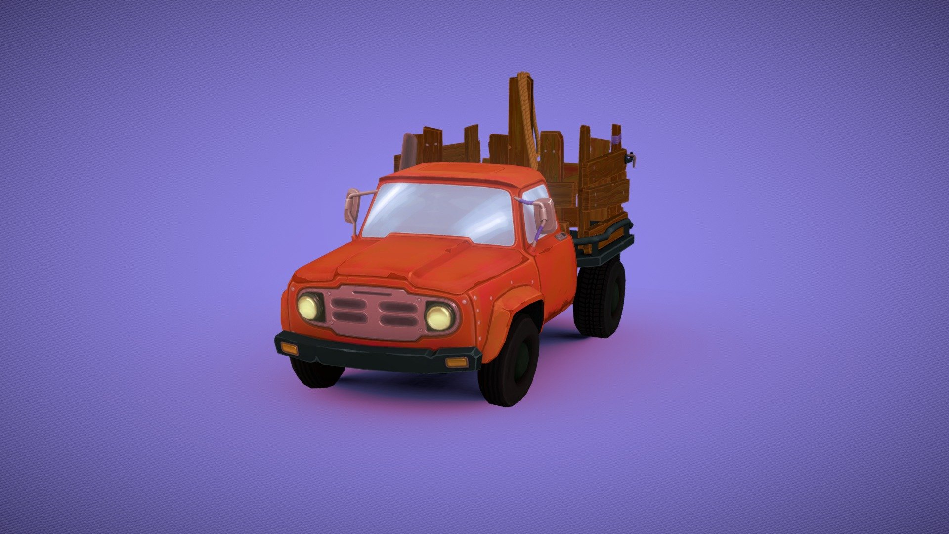 Farm pickup truck