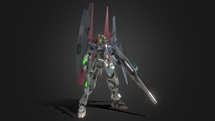 Gundam 00 Soul Mode 3D Model