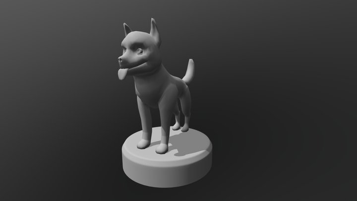 Pandora's Huskey "Mesh Modeling Bootcamp" 3D Model