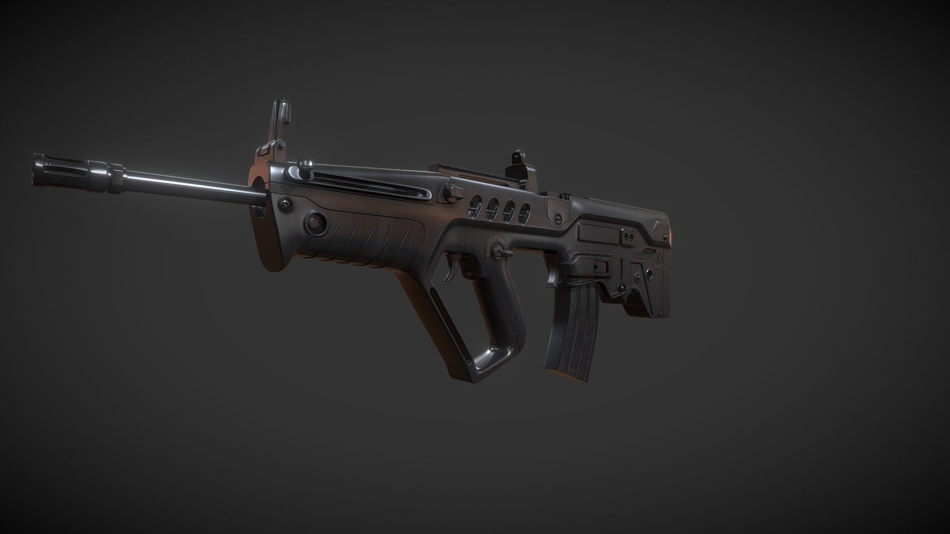 IMI Tavor TAR-21 - Buy Royalty Free 3D model by hum3d [561621d ...