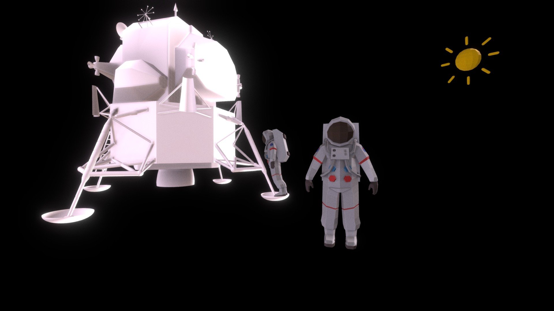 Tilt Brush Exercise - Apollo Moon Landing