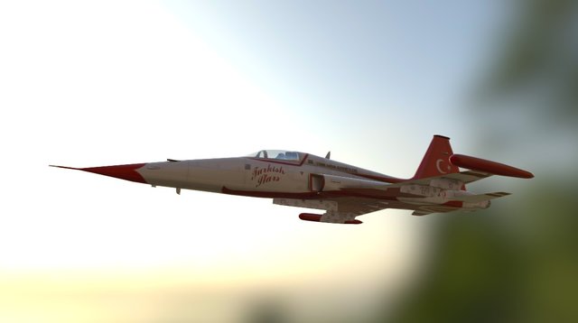 F5 TÜRK YILDIZLARI 3D Model