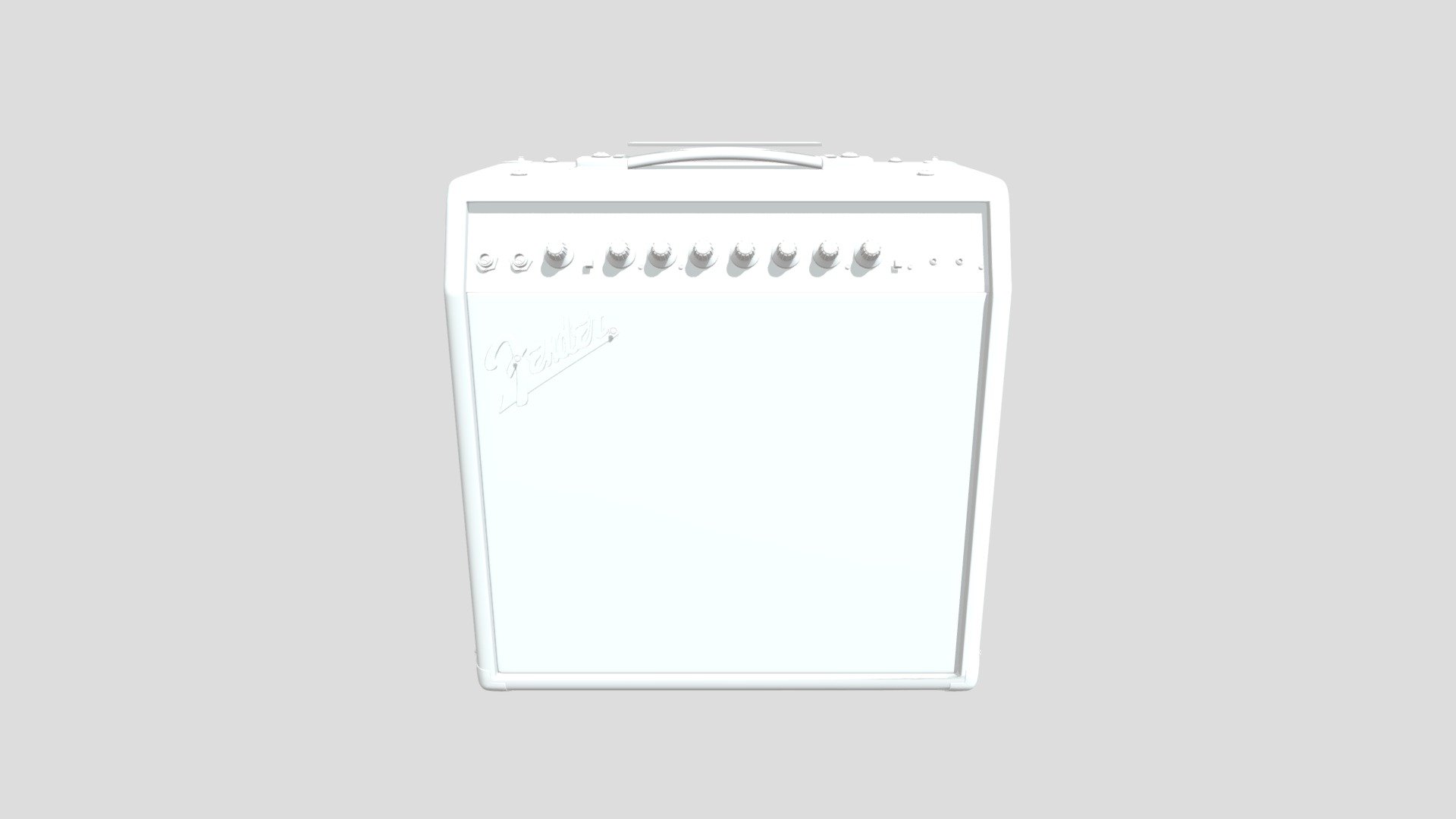 W11 High Poly Fender Amp Export