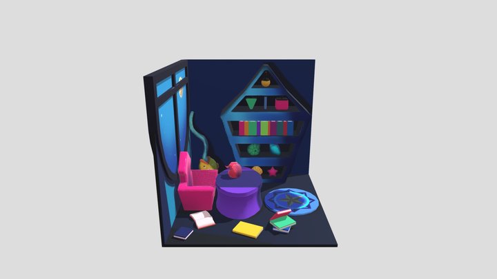 Witch Laboratory 3D Model