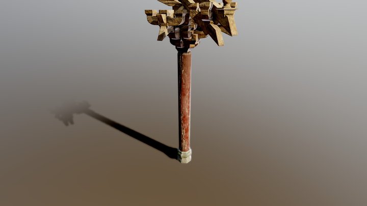 斗拱 3D Model