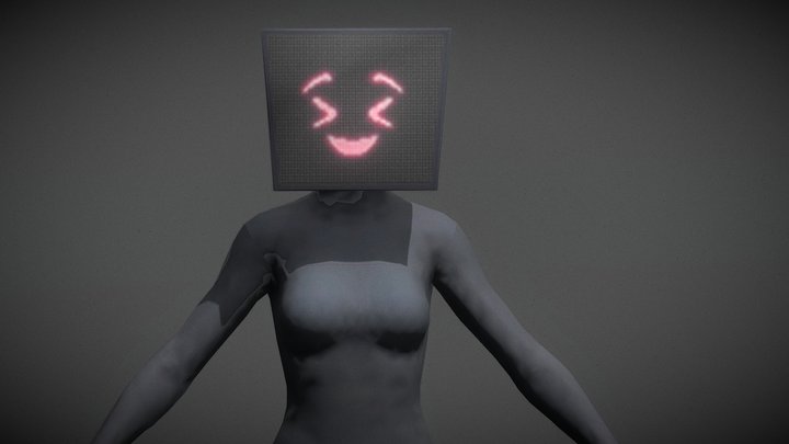 Chic Boxhead Set By ImaginationTuts 3D Model