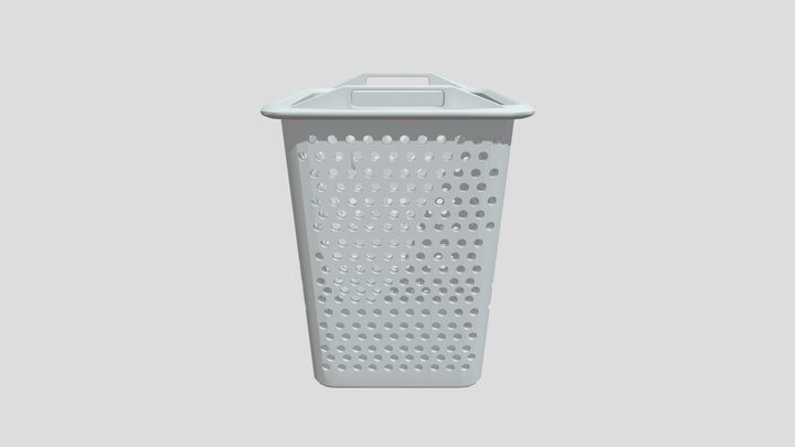 Week 1 HW Laundry Basket 3D Model