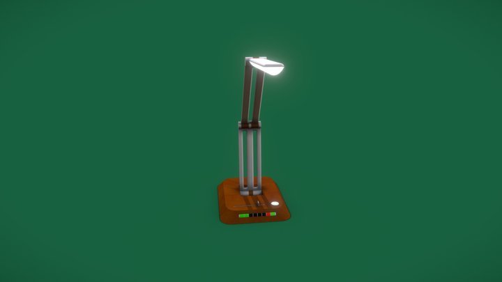 SAE09 Projektwoche Lampe 3D Model
