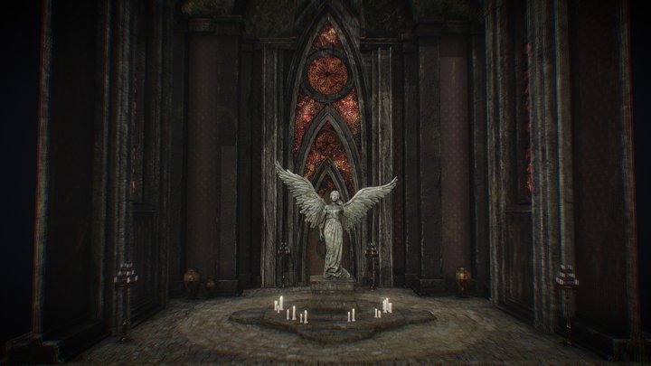 The Cathedral of Angels 3D Model
