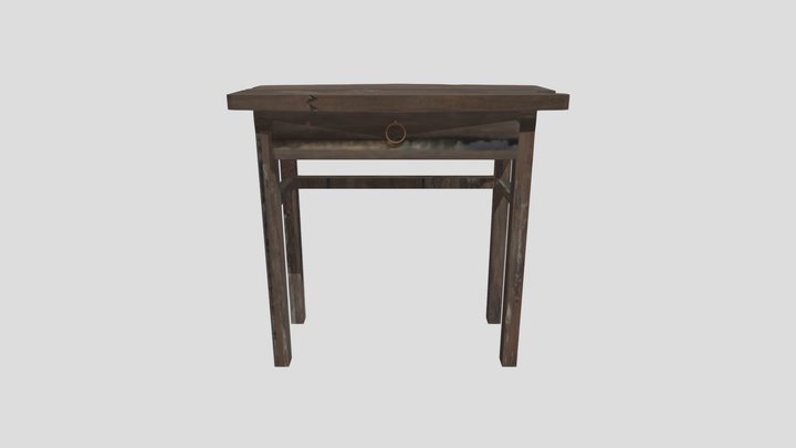 Table_Medieval_Antique – Modelo 3D gratuito STL