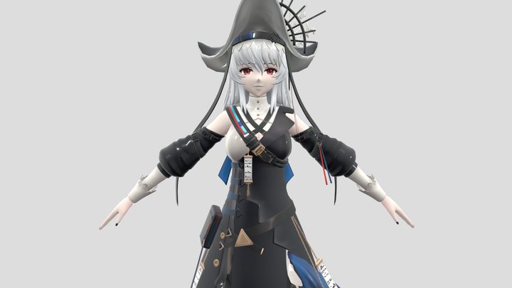 Specter The Unchained / Arknights 3D Model