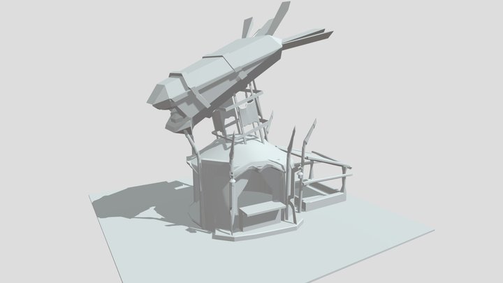 Tears of the kingdom stable WIP 3D Model