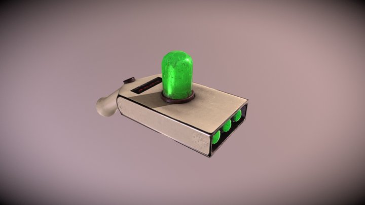 Portal Gun 3D Model